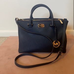 Michael kors convertible dark blue